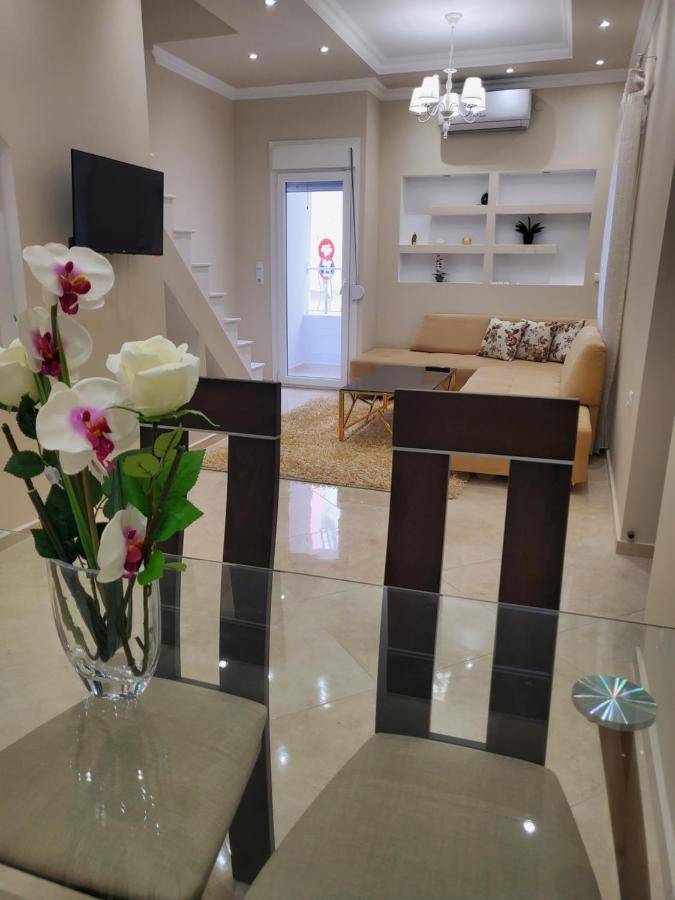 Kavala Centro Maisonette Villa Bagian luar foto