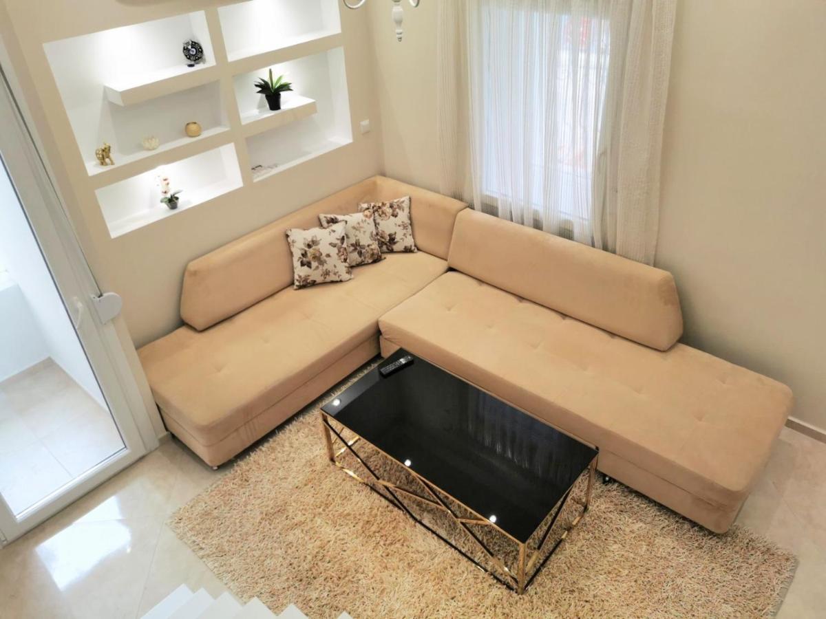 Kavala Centro Maisonette Villa Bagian luar foto