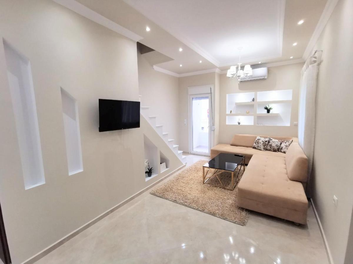 Kavala Centro Maisonette Villa Bagian luar foto