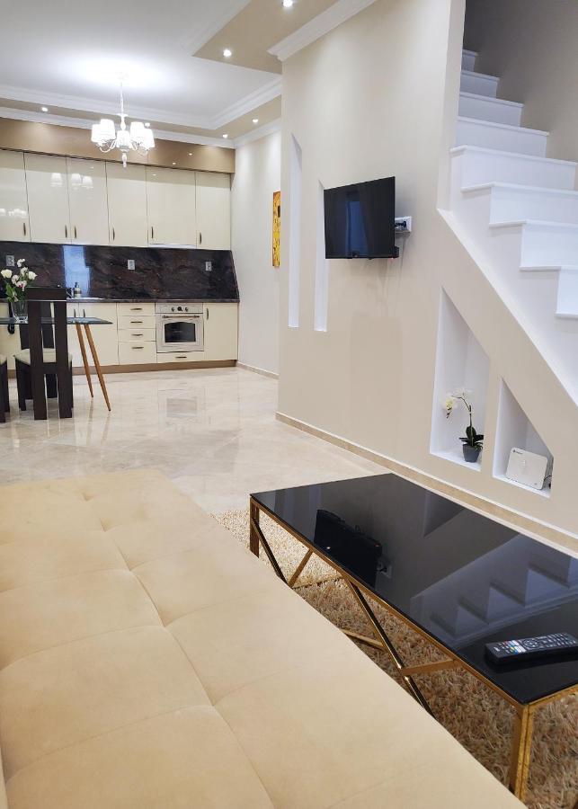 Kavala Centro Maisonette Villa Bagian luar foto
