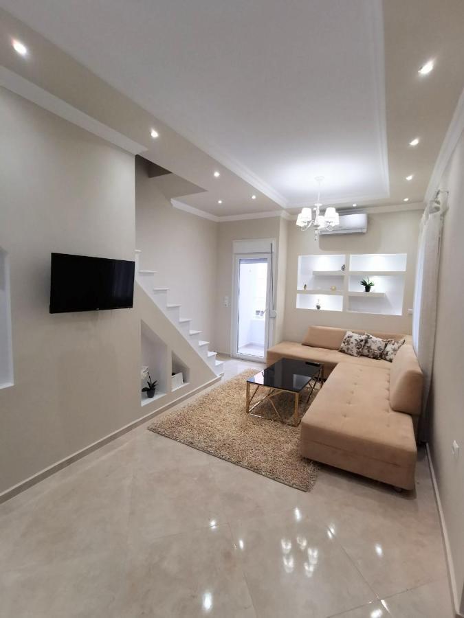 Kavala Centro Maisonette Villa Bagian luar foto